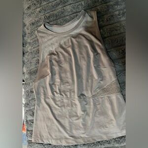 Elegant Gray Tank Top